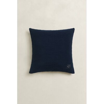 DEKORAČNÍ POVLAK NA POLŠTÁŘ GANT COTTON WAFFLE CUSHION 50X50 MARINE 50x50 unisex DEKORAČNÍ POVLAK NA POLŠTÁŘ GANT COTTON WAFFLE CUSHION 50X50 MARINE 50x50 unisex