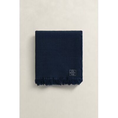 DEKA GANT COTTON WAFFLE THROW 130X200 MARINE 130x200 unisex DEKA GANT COTTON WAFFLE THROW 130X200 MARINE 130x200 unisex
