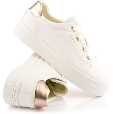 TENISKY GANT AVONA WHITE/ROSE GOLD 41 female TENISKY GANT AVONA WHITE/ROSE GOLD 41 female
