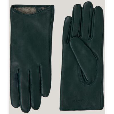 RUKAVICE GANT LEATHER GLOVES DEEP FOREST M female RUKAVICE GANT LEATHER GLOVES DEEP FOREST M female