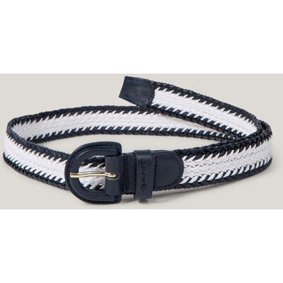OPASEK GANT CONTRAST EDGE BRAIDED BELT EGGSHELL 90 female OPASEK GANT CONTRAST EDGE BRAIDED BELT EGGSHELL 90 female