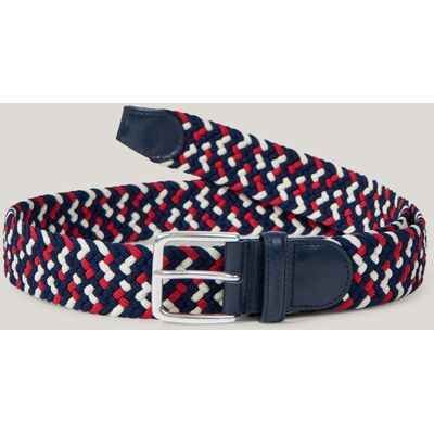OPASEK GANT MULTICOLOR ELASTIC BRAIDED BELT EVENING BLUE 95 male OPASEK GANT MULTICOLOR ELASTIC BRAIDED BELT EVENING BLUE 95 male