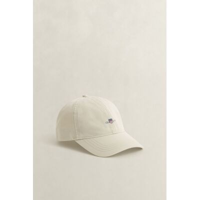 KŠILTOVKA GANT SHIELD COTTON TWILL CAP PUTTY male KŠILTOVKA GANT SHIELD COTTON TWILL CAP PUTTY male