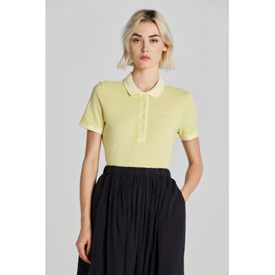 POLOKOŠILE GANT SUNFADED SS PIQUE POLO PASTEL LIME S female POLOKOŠILE GANT SUNFADED SS PIQUE POLO PASTEL LIME S female