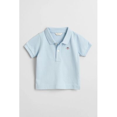 POLOKOŠILE GANT SHIELD PIQUE SS RUGGER CALMING BLUE 68 unisex POLOKOŠILE GANT SHIELD PIQUE SS RUGGER CALMING BLUE 68 unisex
