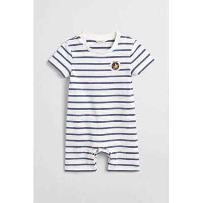 BODY GANT STRIPED JERSEY ROMPER DUSTY NAVY 62 unisex BODY GANT STRIPED JERSEY ROMPER DUSTY NAVY 62 unisex