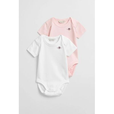 DĚTSKÝ SET GANT SHIELD SS BODY 2-PACK SALMON 74 unisex DĚTSKÝ SET GANT SHIELD SS BODY 2-PACK SALMON 74 unisex