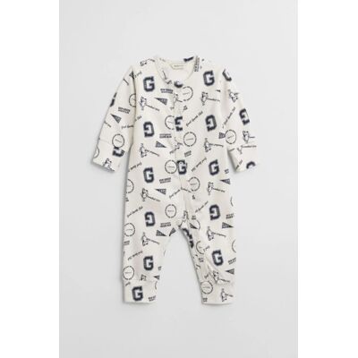 PYŽAMO GANT PRINTED AOP PYJAMA EGGSHELL 74 unisex PYŽAMO GANT PRINTED AOP PYJAMA EGGSHELL 74 unisex
