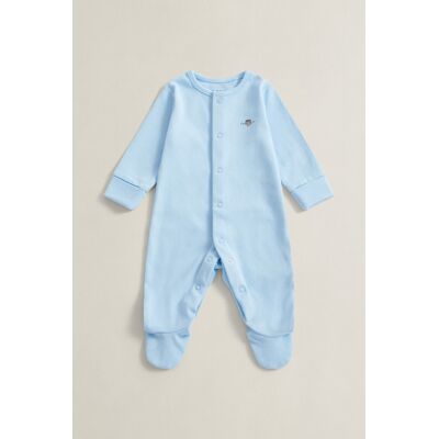 OVERAL GANT 2 PACK LS ROMPER SET SKY BLUE 74 male OVERAL GANT 2 PACK LS ROMPER SET SKY BLUE 74 male