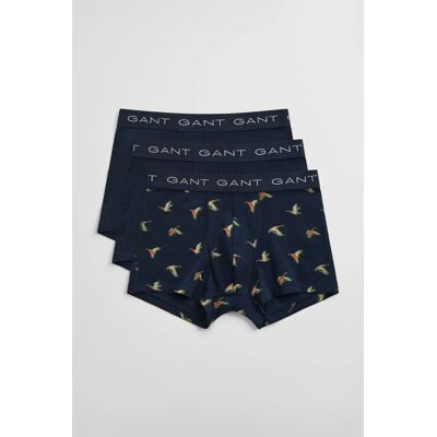 SPODNÍ PRÁDLO GANT DUCK PRINT TRUNK 3-PACK MARINE XXL male SPODNÍ PRÁDLO GANT DUCK PRINT TRUNK 3-PACK MARINE XXL male