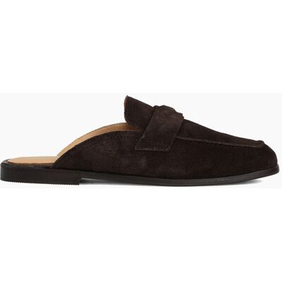 PANTOFLE GANT GIMBLE DARK BROWN 39 female PANTOFLE GANT GIMBLE DARK BROWN 39 female