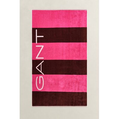 RUČNÍK GANT BLOCK STRIPE BEACH TOWEL 100X180 BRIGHT FUSCHIA 100x180 unisex RUČNÍK GANT BLOCK STRIPE BEACH TOWEL 100X180 BRIGHT FUSCHIA 100x180 unisex
