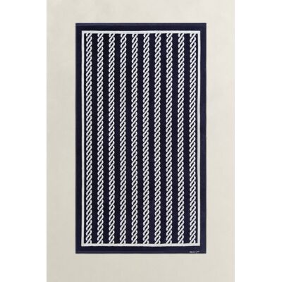 RUČNÍK GANT ROPE BEACH TOWEL 100X180 EVENING BLUE 100x180 unisex RUČNÍK GANT ROPE BEACH TOWEL 100X180 EVENING BLUE 100x180 unisex