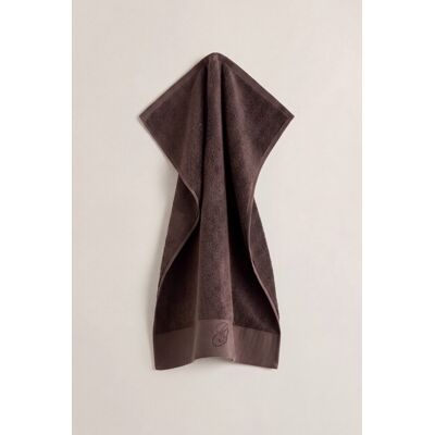 RUČNÍK GANT EMBROIDERY TOWEL 50X70 DEEP BROWN 50x70 unisex RUČNÍK GANT EMBROIDERY TOWEL 50X70 DEEP BROWN 50x70 unisex