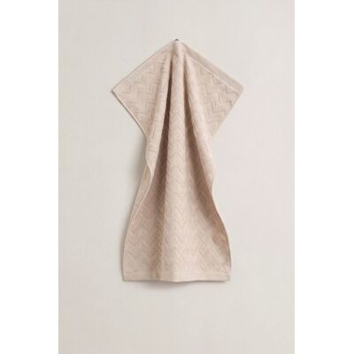 RUČNÍK GANT JACQUARD HERRINGBONE TOWEL 50X70 FADED BEIGE 50x70 unisex RUČNÍK GANT JACQUARD HERRINGBONE TOWEL 50X70 FADED BEIGE 50x70 unisex