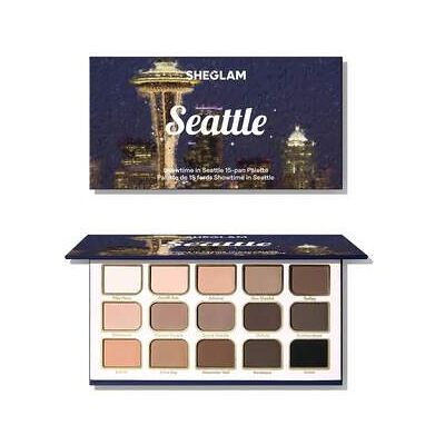 SHEIN Showtime In Seattle 15-Pan Palette Brand Beauty Cosmetic Makeup For Women And Girls SHEIN Showtime In Seattle 15-Pan Palette Brand Beauty Cosmetic Makeup For Women And Girls