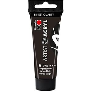 Marabu 12200055974 Artist akryl lampy černá 974, 22 ml, jemná akrylová barva v umělecké kvalitě, na bázi vody, konzistence pastosy, vysoce pigmentovaná, velmi dobrá lesk a krycí schopnost Marabu 12200055974 Artist akryl lampy černá 974, 22 ml, jemná akrylová barva v umělecké kvalitě, na bázi vody, konzistence pastosy, vysoce pigmentovaná, velmi dobrá lesk a krycí schopnost