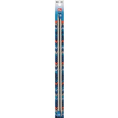 Prym Jackenstricknadeln ALU 530 grau 35 cm 5,50 mm Prym Jackenstricknadeln ALU 530 grau 35 cm 5,50 mm