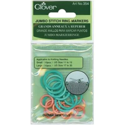 Clover Markierringe, Multicolor, 8-10mm und 12.75-19mm, 20 Clover Markierringe, Multicolor, 8-10mm und 12.75-19mm, 20