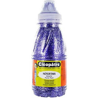 Cléopâtre PP250-18 Glitter-Farbe Violett 250 mL Cléopâtre PP250-18 Glitter-Farbe Violett 250 mL