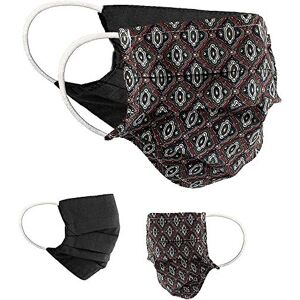 BAF Masky Community 2 v balení, unisex, vyhřívaná maska, oboustranná maska na ochranu úst a nosu, oboustranná maska s motivem bavlny, lze prát BAF Masky Community 2 v balení, unisex, vyhřívaná maska, oboustranná maska na ochranu úst a nosu, oboustranná maska s motivem bavlny, lze prát