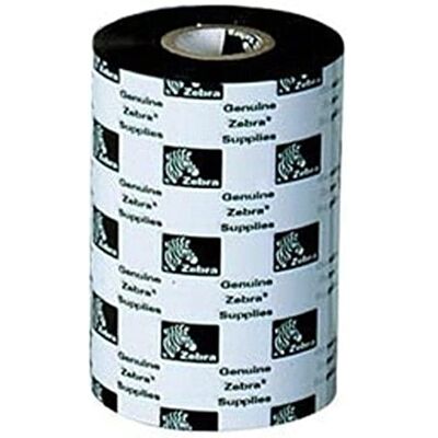 Zebra Technologies Zebra 3200 Wax/Resin Ribbon, 64mm x 74m, Schwarz, Klebeband Zebra Technologies Zebra 3200 Wax/Resin Ribbon, 64mm x 74m, Schwarz, Klebeband