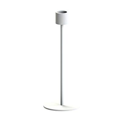 Cooee Design Kerzenleuchter Candlestick aus Metall in der Farbe Weiß, Maße: 8cm x 8cm x 21cm, HI-029-01-WH Cooee Design Kerzenleuchter Candlestick aus Metall in der Farbe Weiß, Maße: 8cm x 8cm x 21cm, HI-029-01-WH