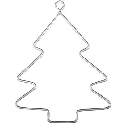 Rayher 24089000 drátěné stromy, 6 x 7,5 cm, 3 kusy, jedlička z kovového drátu, drátěný strom, tvar na přebalování, kutilství, dekorace, bílá Rayher 24089000 drátěné stromy, 6 x 7,5 cm, 3 kusy, jedlička z kovového drátu, drátěný strom, tvar na přebalování, kutilství, dekorace, bílá