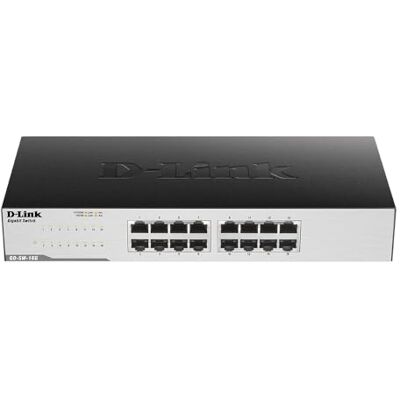 D-Link GO-SW-16G Gigabit Easy Ethernet Gigabit Desktop Switch, černý D-Link GO-SW-16G Gigabit Easy Ethernet Gigabit Desktop Switch, černý