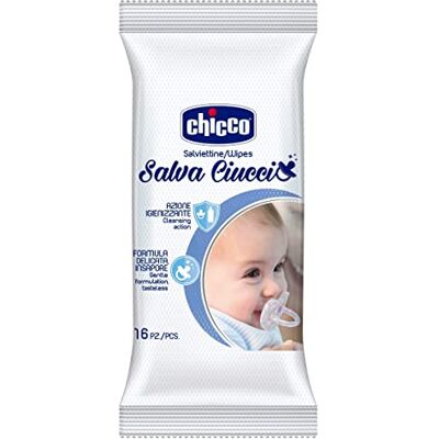 Chicco 00007921000000 čisticí hadříky, 16 kusů, bílé Chicco 00007921000000 čisticí hadříky, 16 kusů, bílé