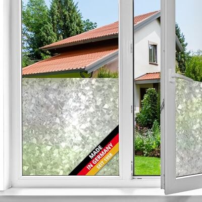 d-c-fix Okenní fólie Splinter 45 cm x 2 m samolepicí Ochranná fólie s moderním vzorem pro skleněné plochy – samolepicí, neprůhledná, dekorativní d-c-fix Okenní fólie Splinter 45 cm x 2 m samolepicí Ochranná fólie s moderním vzorem pro skleněné plochy – samolepicí, neprůhledná, dekorativní