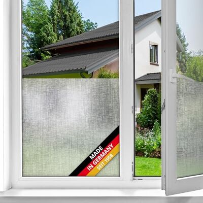 d-c-fix Okenní fólie static Lynn 90 cm x 1,5 m staticky přilnavá Ochranná fólie s moderním vzorem pro skleněné plochy – samolepicí, neprůhledná, dekorativní d-c-fix Okenní fólie static Lynn 90 cm x 1,5 m staticky přilnavá Ochranná fólie s moderním vzorem pro skleněné plochy – samolepicí, neprůhledná, dekorativní