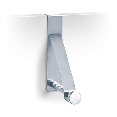 Zeller Dveřní závěs 13880, ušlechtilá ocel, cca 3 x 15,3 x 15,4 cm, s věšákem na šaty a závěsnými drážkami pro ramínka Zeller Dveřní závěs 13880, ušlechtilá ocel, cca 3 x 15,3 x 15,4 cm, s věšákem na šaty a závěsnými drážkami pro ramínka