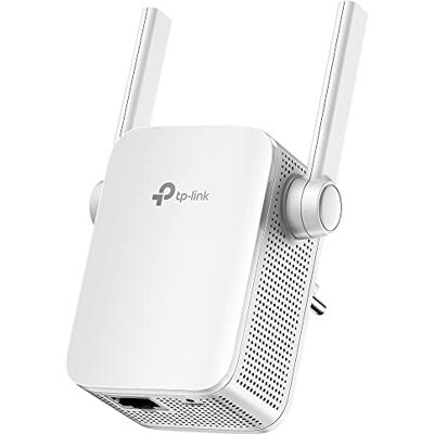 TP-Link Repeater RE305 AC1200 WLAN (Dual WLAN AC + N, 1167 Mbit/s, ovládání aplikací, 1 port, 2 x flexibilní externí antény, WPS, režim AP, kompatibilní se všemi zařízeními WLAN), bílý TP-Link Repeater RE305 AC1200 WLAN (Dual WLAN AC + N, 1167 Mbit/s, ovládání aplikací, 1 port, 2 x flexibilní externí antény, WPS, režim AP, kompatibilní se všemi zařízeními WLAN), bílý