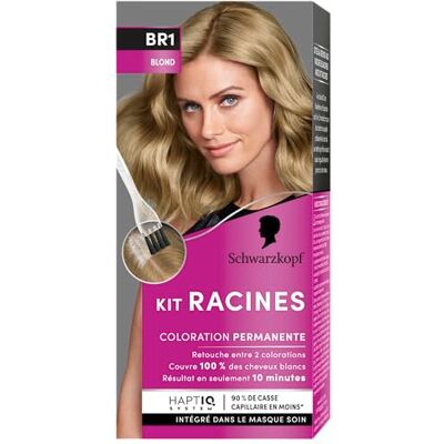 Schwarzkopf Wurzeltönungs-Set – Haarfarbe – Blond BR1 Schwarzkopf Wurzeltönungs-Set – Haarfarbe – Blond BR1