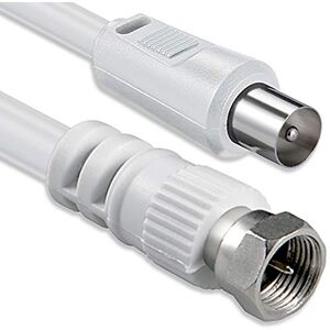 1aTTack.de anténní kabel s koaxiálním F konektorem, typ konektor-spojka, s jednoduchým, dvojnásobným, trojnásobným nebo čtyřnásobným stíněním, 75 db, 85 db, 100 db, 110 db, 120 db, 125 db 1aTTack.de anténní kabel s koaxiálním F konektorem, typ konektor-spojka, s jednoduchým, dvojnásobným, trojnásobným nebo čtyřnásobným stíněním, 75 db, 85 db, 100 db, 110 db, 120 db, 125 db