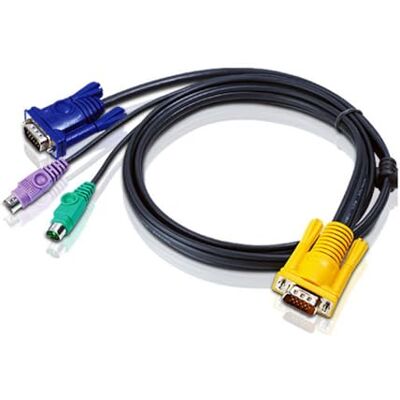 Aten 2L5202P PS/2 KVM kabel - PC, VGA, 2m Aten 2L5202P PS/2 KVM kabel - PC, VGA, 2m