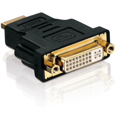 HDSupply PureLink HA020 adaptér HDMI DVI (HDMI konektor (19pol) na DVI-D zdířku (24+1)), černý HDSupply PureLink HA020 adaptér HDMI DVI (HDMI konektor (19pol) na DVI-D zdířku (24+1)), černý