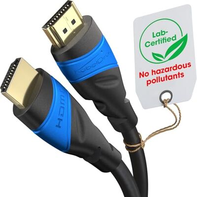 KabelDirekt – 8K & 4K HDMI kabel – 3,1 m – vyvinuto v Německu – pro každý Setup HDMI kabelu (10K, 8K@60Hz & 4K@120Hz, High Speed HDMI s Ethernetem, Blu-ray, PS5, Xbox Series, Switch) KabelDirekt – 8K & 4K HDMI kabel – 3,1 m – vyvinuto v Německu – pro každý Setup HDMI kabelu (10K, 8K@60Hz & 4K@120Hz, High Speed HDMI s Ethernetem, Blu-ray, PS5, Xbox Series, Switch)