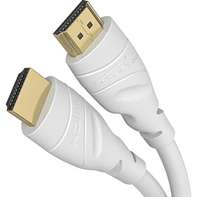 KabelDirekt HDMI kabel High Speed s Ethernetem, 15 m, 1,4 A, podporuje Full HD 3D a zpětný audio kanál (Audio Return Channel) 10m KabelDirekt HDMI kabel High Speed s Ethernetem, 15 m, 1,4 A, podporuje Full HD 3D a zpětný audio kanál (Audio Return Channel) 10m