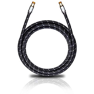 Oehlbach XXL Transmission Ultra High End HPOCC anténní kabel pro TV a rádio, konektor koaxiálních kabelů m/w, DVB-T2, HDTV, 4k & Ultra HD 10 m černý/šedý Oehlbach XXL Transmission Ultra High End HPOCC anténní kabel pro TV a rádio, konektor koaxiálních kabelů m/w, DVB-T2, HDTV, 4k & Ultra HD 10 m černý/šedý
