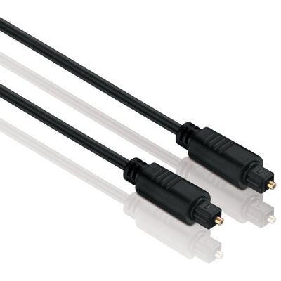 HDSupply TC020-010 Toslink S/PDIF audio kabel, optický LWL, konektor konektoru, Ø 5,0 mm, 1,00 m, černý HDSupply TC020-010 Toslink S/PDIF audio kabel, optický LWL, konektor konektoru, Ø 5,0 mm, 1,00 m, černý
