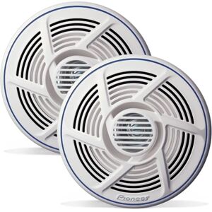 Pioneer TS-MR1600 námořní dvojitý kužel venkovní reproduktor (100 W), 16 cm, vstupní výkon 25 W, mřížka v bílé barvě Pioneer TS-MR1600 námořní dvojitý kužel venkovní reproduktor (100 W), 16 cm, vstupní výkon 25 W, mřížka v bílé barvě