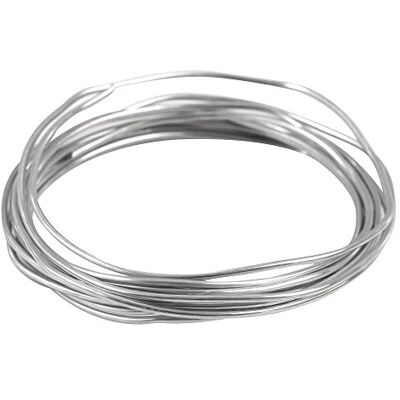 Rayher HOBBY hliníkový drát, měkký, 2 mm ø, sáček 3 m, drát pro kutily, květinový drát, stabilní tvar, kovový drát, drát k tvarování, 2417000, bílý Rayher HOBBY hliníkový drát, měkký, 2 mm ø, sáček 3 m, drát pro kutily, květinový drát, stabilní tvar, kovový drát, drát k tvarování, 2417000, bílý