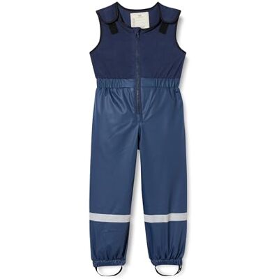 Playshoes Unisex dětské nepromokavé kalhoty do deště oblečení do deště nepromokavé kalhoty s laclem do deště fleecová podšívka Playshoes Unisex dětské nepromokavé kalhoty do deště oblečení do deště nepromokavé kalhoty s laclem do deště fleecová podšívka