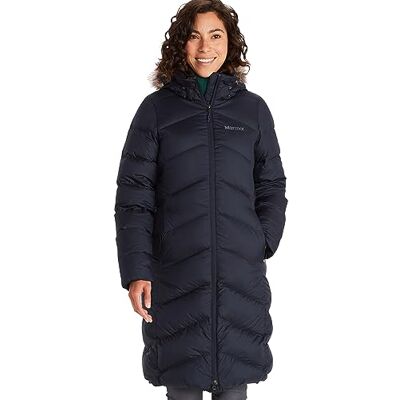 MARMOT Dámská bunda Wm's Montreaux Coat, lehká péřová bunda, 700 Fill-Power, teplá parka, stylový zimní kabát, vodoodpudivý, větruodolný MARMOT Dámská bunda Wm's Montreaux Coat, lehká péřová bunda, 700 Fill-Power, teplá parka, stylový zimní kabát, vodoodpudivý, větruodolný