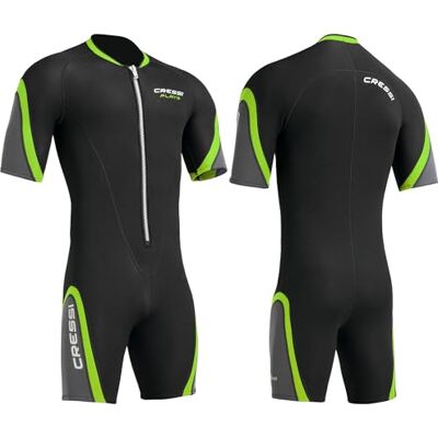 CRESSI Playa Man Shorty Wetsuit – Krátký neoprenový oblek 2,5 mm z vysoce elastického pro muže CRESSI Playa Man Shorty Wetsuit – Krátký neoprenový oblek 2,5 mm z vysoce elastického pro muže
