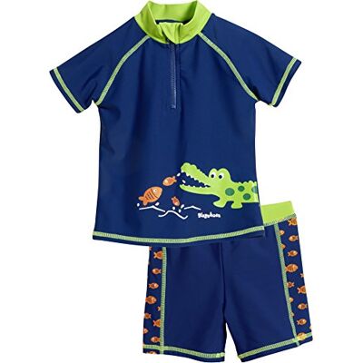 Playshoes Unisex dětské plavky s UV ochranou dvoudílné plavecké triko plavecké šortky plavky plavky (1 balení) Playshoes Unisex dětské plavky s UV ochranou dvoudílné plavecké triko plavecké šortky plavky plavky (1 balení)