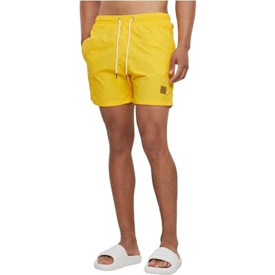 Urban Classics Block Swim Shorts pánské plavky černé Activewear, Basics, Sport, Streetwear Urban Classics Block Swim Shorts pánské plavky černé Activewear, Basics, Sport, Streetwear