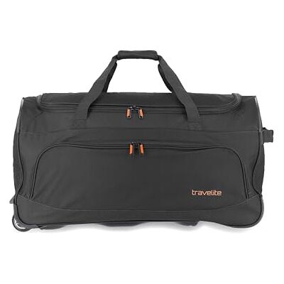 Travelite Cestovní taška na kolečkách s kolečky, černá, Cestovní zavazadlo Travelite Cestovní taška na kolečkách s kolečky, černá, Cestovní zavazadlo